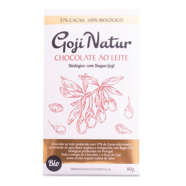 GojiNatur – Chocolate Leite Goji