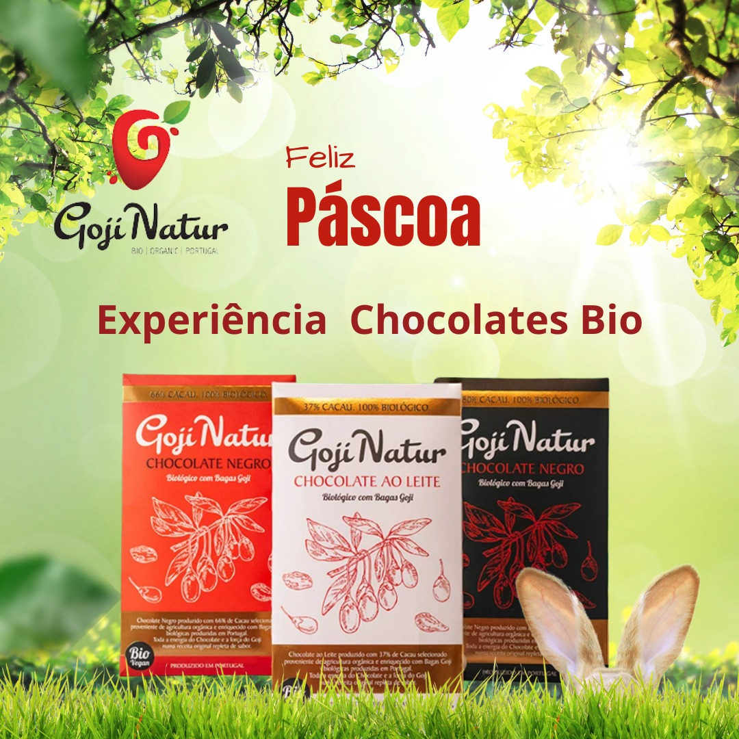 Chocolates Goji - Páscoa